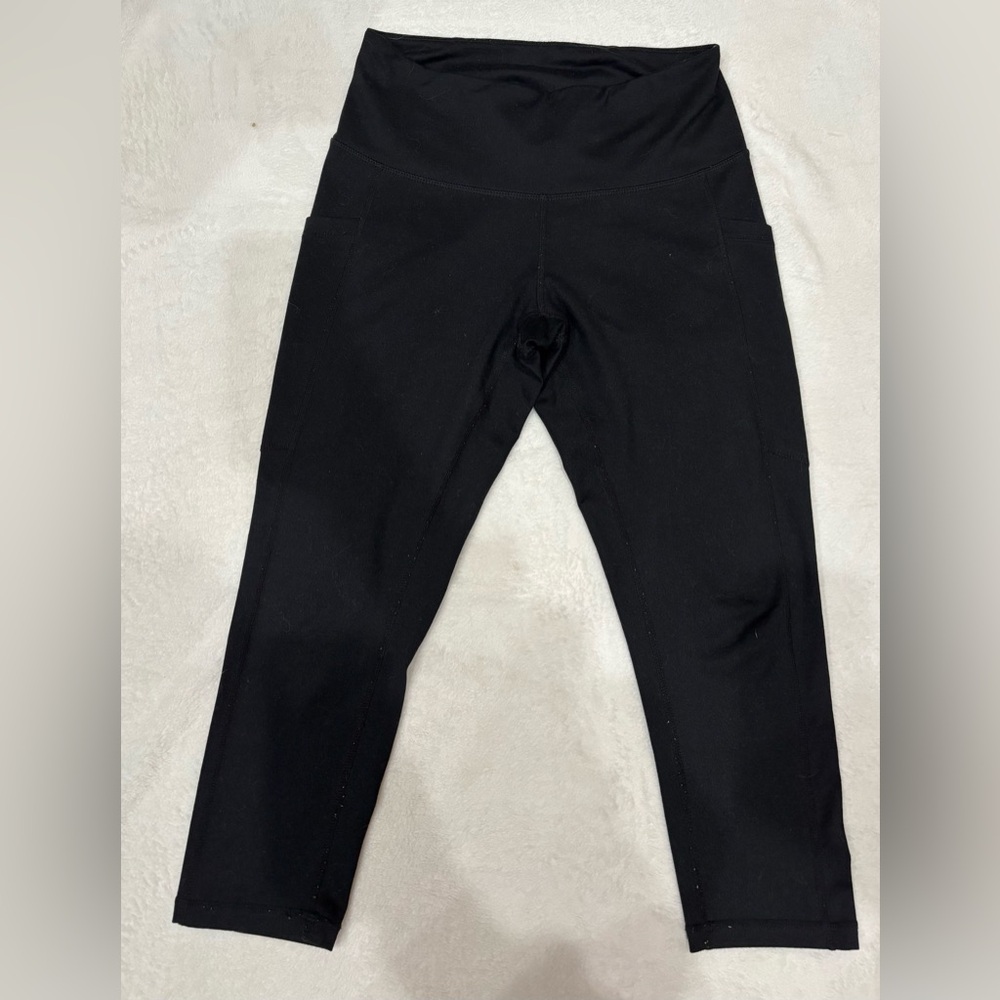 Zella Black Cropped Leggings